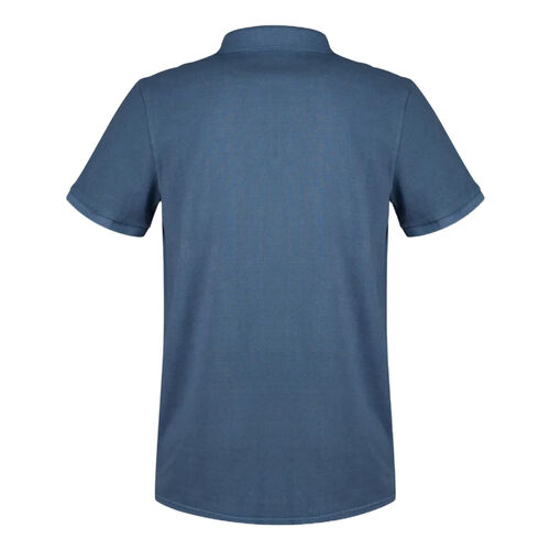 Polo Azul de Manga Corta Ted Ecoalf Light Indigo de Fit Regular M