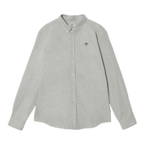 Camisa Verde Elegante Pompeii Khaki Emilio Oxford Shirt XL