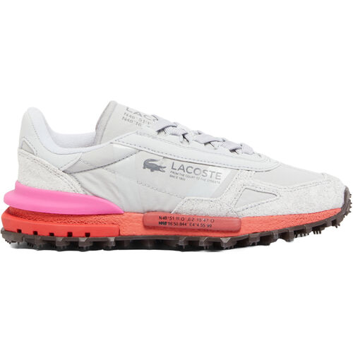 Zapatillas Gris Lacoste De Mujer Elite Active Cómodas y Ligeras 36