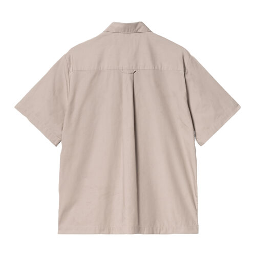 Camisa Beige Carhartt Craft Shirt Dusky Beige de Corte Holgado y Cierre de Botón S