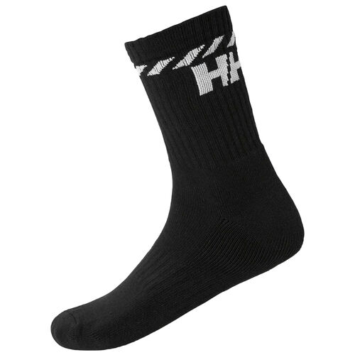 Pack 3 pares de Calcetines Negros Helly Hansen Algodón 45/47