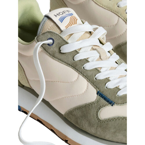 Zapatillas Hoff Beige y Verde Girga Cómodas y Ligeras 42