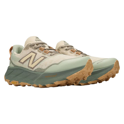 Zapatillas Verdes New Balance Fresh Foam X Hierro v9 Cómoda y Ligera Calcium con Dark Juniper 39