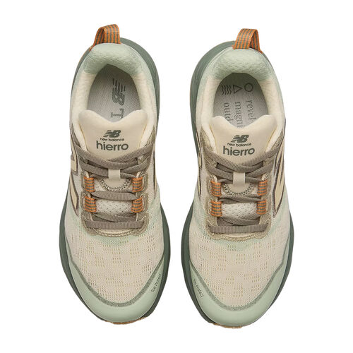Zapatillas Verdes New Balance Fresh Foam X Hierro v9 Cómoda y Ligera Calcium con Dark Juniper 39