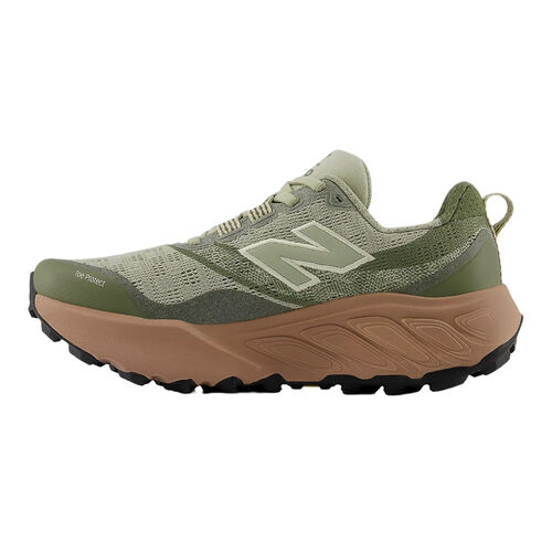 Zapatillas Verdes New Balance Fresh Foam X Hierro v9 Cómoda y Ligera Olivine con Landslide 39