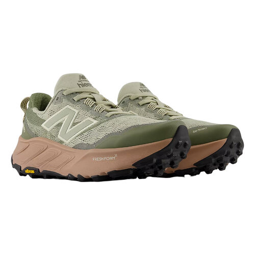 Zapatillas Verdes New Balance Fresh Foam X Hierro v9 Cómoda y Ligera Olivine con Landslide 39