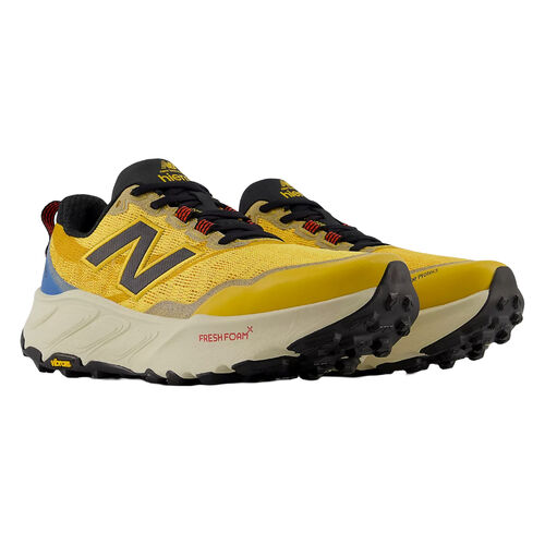 Zapatillas Amarillas New Balance Fresh Foam X Hierro v9 Marmalade con Black y Sea Stone 42