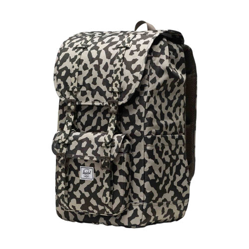 Mochila Negra y Beige Herschel Little America™ | Volumen medio - 21 l Mid-Shadow Pixels 
