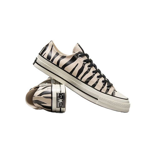 Zapatillas Blanca/Negra Converse Chuck 70 Glow-In-The-Dark Zebra Print 37