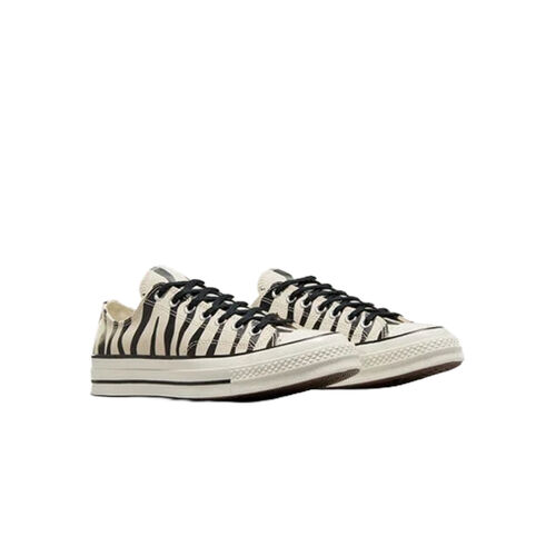 Zapatillas Blanca/Negra Converse Chuck 70 Glow-In-The-Dark Zebra Print 37