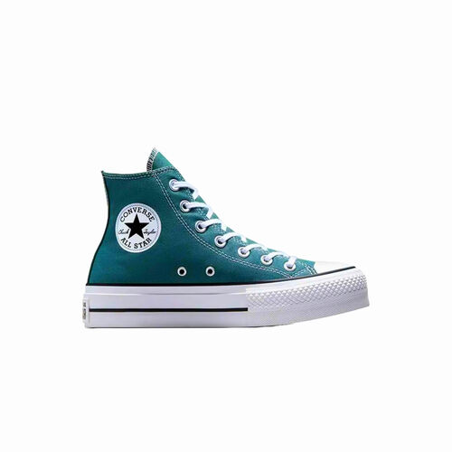 Zapatilla Verde Converse Chuck Taylor All Star Lift Platform Seasonal Color 37.5