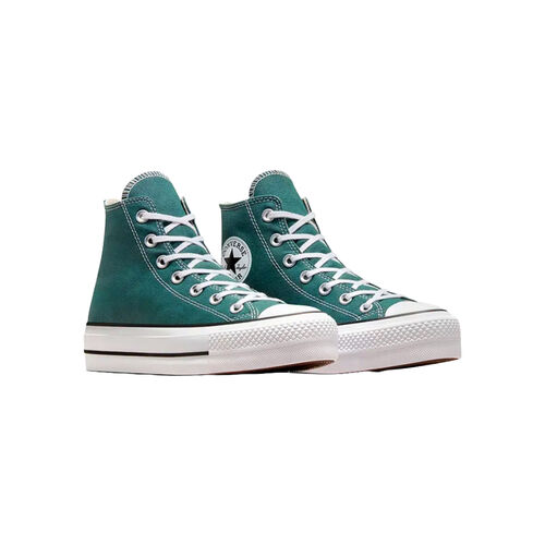 Zapatilla Verde Converse Chuck Taylor All Star Lift Platform Seasonal Color 37.5