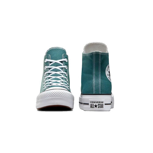 Zapatilla Verde Converse Chuck Taylor All Star Lift Platform Seasonal Color 37.5