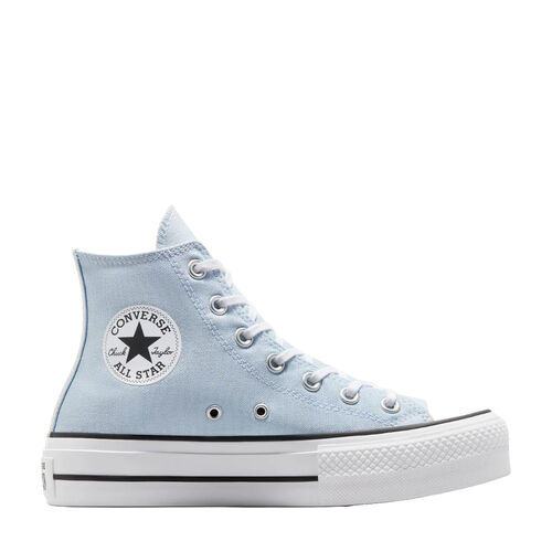 Zapatillas azules Converse Chuck Taylor All Star Lift De Plataforma Y Lona 39.5