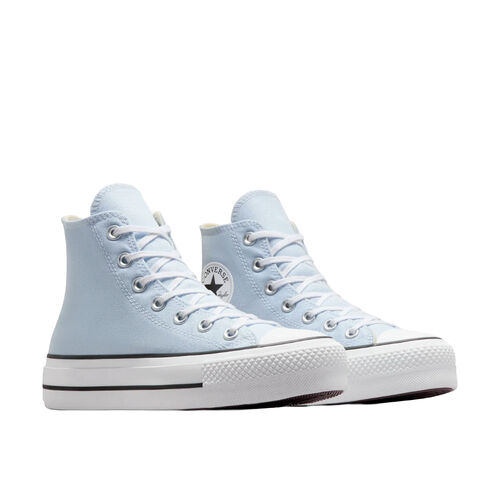 Zapatillas azules Converse Chuck Taylor All Star Lift De Plataforma Y Lona 39.5