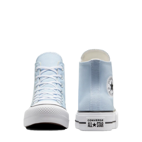 Zapatillas azules Converse Chuck Taylor All Star Lift De Plataforma Y Lona 39.5