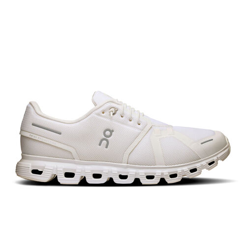Zapatillas Blancas On Running Cloud 6 Men White Cómodas y Ligeras 40.5