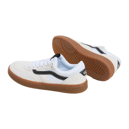 Zapatillas Beige y Blanco Vans Cruze 3.0 de Silueta Clásica y Cuellos Acolchados 42