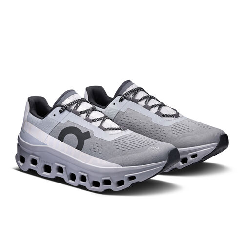 Zapatillas Grises On Running Cloudmonster Men Alloy Silver Cómodas y Ligeras 43