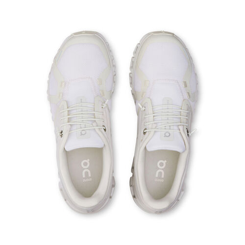 Zapatillas Blancas On Running Cloud 6 Woman White Cómodas y Ligeras 39