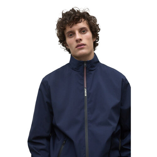 Chaqueta Azul Ecoalf James Blue Navy Repelente al agua y Transpirable L