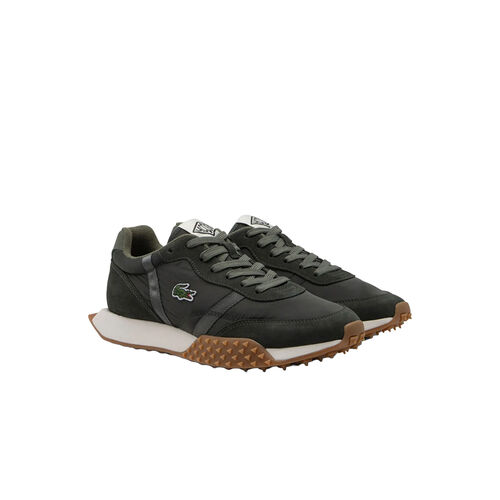 Zapatillas Verdes Lacoste L-Spin Evo Con Cocodrilo Bordado 43