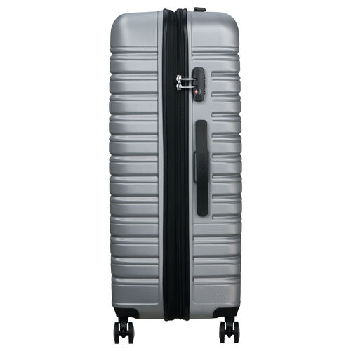 Maleta Gris American Tourister Flashline 78cm Sky Silver Resistente 