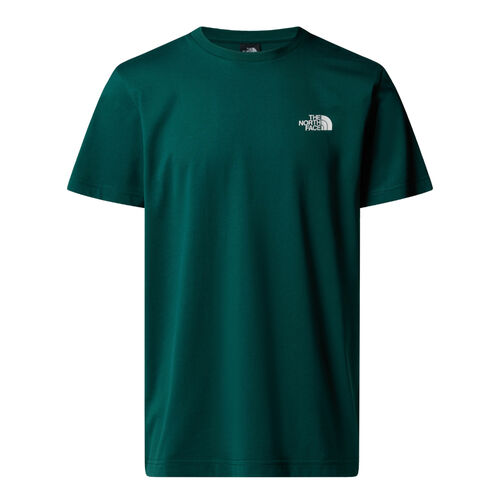 Camiseta Verde The North Face Simple Dome Deep Nori de Corte Regular S