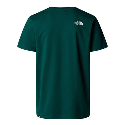 Camiseta Verde The North Face Simple Dome Deep Nori de Corte Regular S