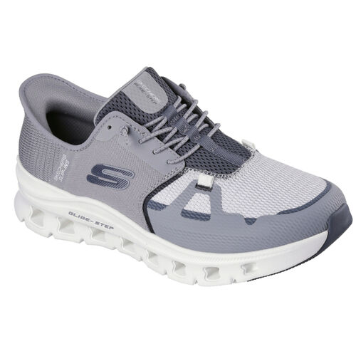 Zapatillas Gris Skechers Slip-ins Glide-Step Pro Gray Charcoal con Plantilla con Amortiguación 41