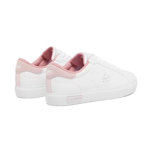 Zapatillas Blancas Lacoste de Piel Powercourt 125 de Estilo Clásico Urbano 38