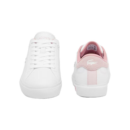 Zapatillas Blancas Lacoste de Piel Powercourt 125 de Estilo Clásico Urbano 38