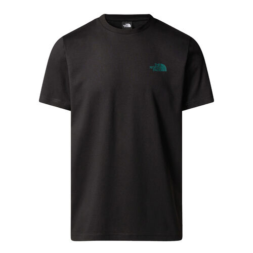 Camiseta Negra The North Face NSE Box de Corte Holgado M