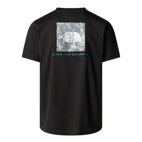 Camiseta Negra The North Face NSE Box de Corte Holgado M