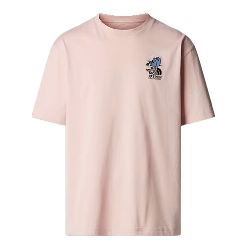 Camiseta Rosa The North Face Holgada Mountain Cleanup Unisex M