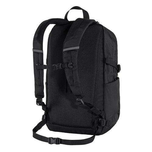 Mochila Negra Fjallraven Skule 28L Black Resistente e Impermeable 
