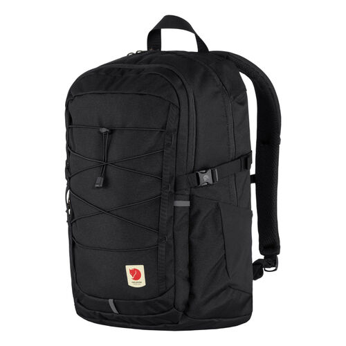 Mochila Negra Fjallraven Skule 28L Black Resistente e Impermeable 