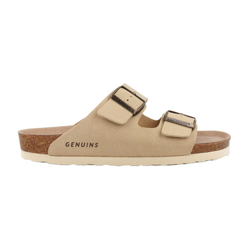 Sandalias Beige Genuins Hawaii Vegan Sand con Planta Anatómica 40