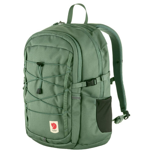 Mochila Verde Fjallraven Skule 20L Patina Green Impermeable y Versátil 
