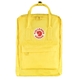 Mochila Amarilla Fjallraven Kanken Corn 16L Resistente y Versátil