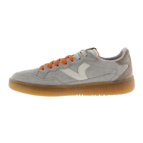 Zapatillas Gris Victoria Smash Suede Color Taupe con Suela Caramelo 44