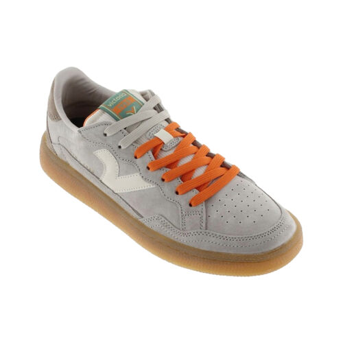 Zapatillas Gris Victoria Smash Suede Color Taupe con Suela Caramelo 44