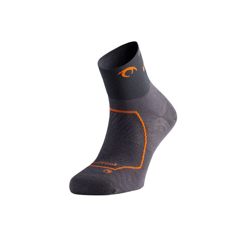 	Calcetines Lurbel Race Three Gris Marengo / Naranja S
