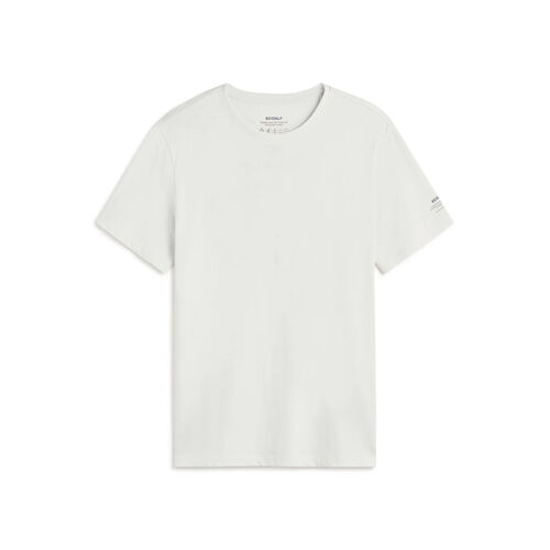 Camiseta Blanca Ecoalf Dijon Off White con Estampado Trasero M
