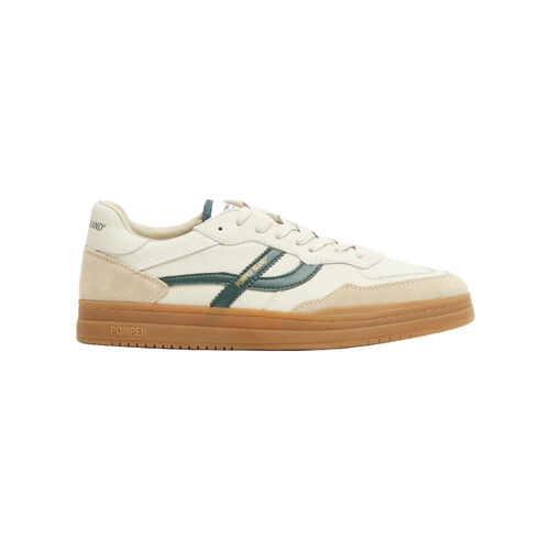 Zapatillas Beige-Verde Pompeii Elan Pippa Leather Ecru Jasper Gum 43