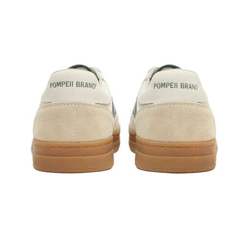 Zapatillas Beige-Verde Pompeii Elan Pippa Leather Ecru Jasper Gum 43