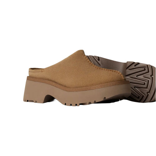 Zuecos Marrones UGG New Heights Chestnut con Plantilla Moldeada 36