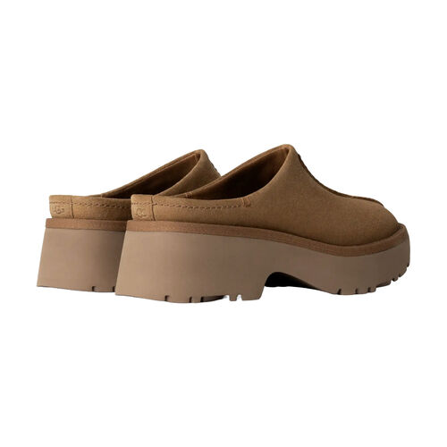 Zuecos Marrones UGG New Heights Chestnut con Plantilla Moldeada 36