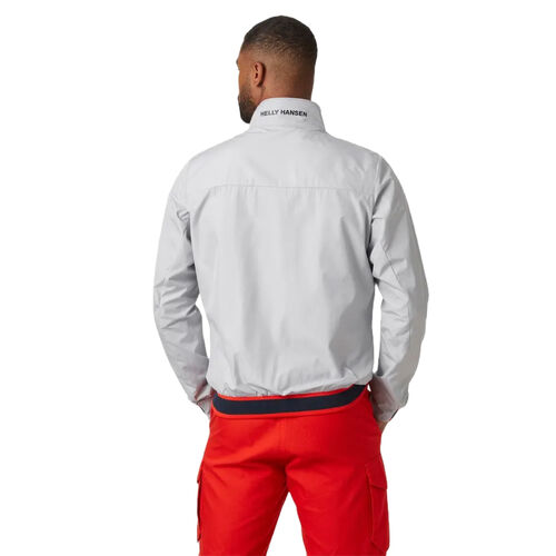 Chaqueta Cortavientos Gris Helly Hansen Salt Windbreaker Sailing Jacket Grey Fog L