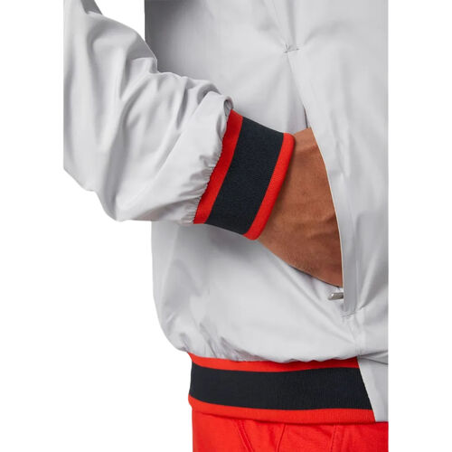 Chaqueta Cortavientos Gris Helly Hansen Salt Windbreaker Sailing Jacket Grey Fog L